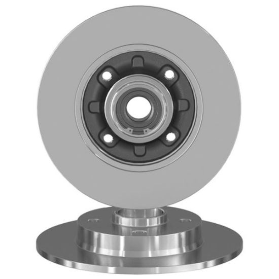 FREN DİSK AYNASI ABSLİ PORYALI RULMANLI ARKA DÜZ C4-DS3-C3- 208-307-207-DS DS-CROSSLAND resmi