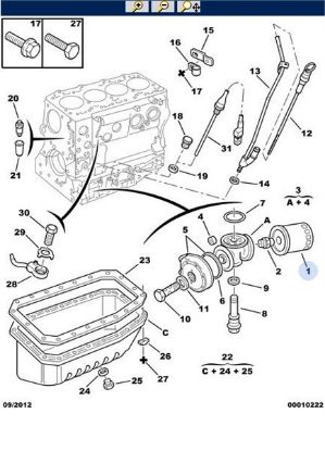 MQP YAĞ FİLTRESİ BOXER II 2.8HDI resmi
