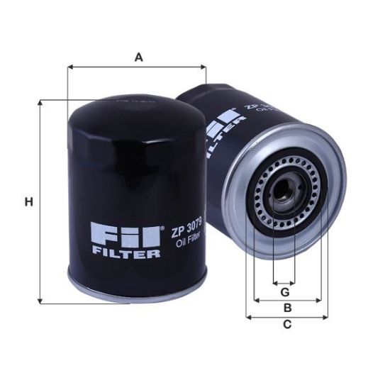 YAĞ FİLTRESİ BOXER II-MASTER-DAILY   2.5/2.8HDI resmi
