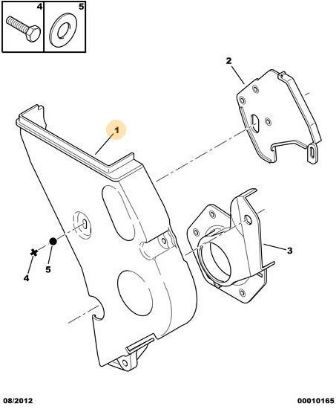 TRİGER KAPAĞI SAĞ ÜST BOXER S-2800 TD/HDI resmi