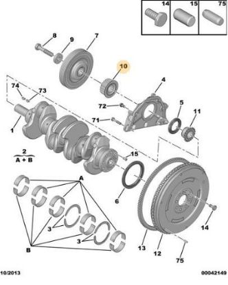 KRANK DİŞLİSİ PARTNER DW10TD-DW8 21 DİŞ resmi