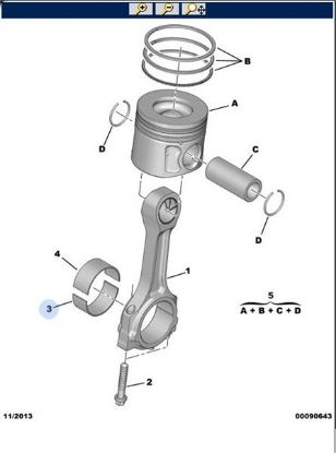 KOL YATAK   BOXER / TRANSIT 2.2HDI resmi