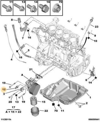 YAĞ MÜŞÜRÜ BOXER-TRANSIT V184-V347-MONDEO resmi