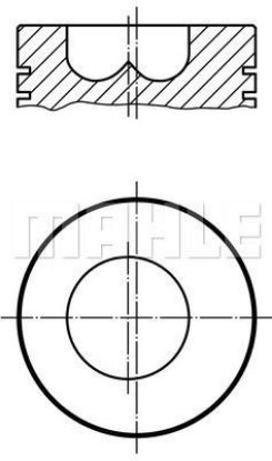 PİSTON SEGMAN 94,40m+0,40  BOXER-MASTER 2.8TD resmi