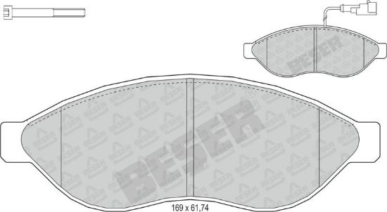 ÖN FREN BALATASI BOXER 2.2 HDI 3.0 HDI 06-> resmi
