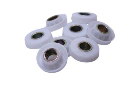 ORTA ROT ÇATAL PLASTİK BURCU TK.              (4 ADET)  J9 (BEYAZ BURÇ) resmi