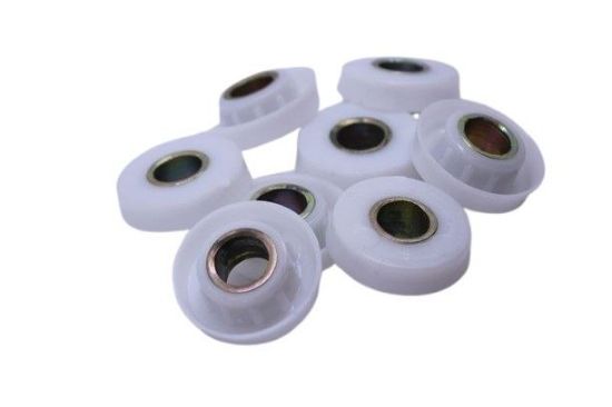ORTA ROT ÇATAL PLASTİK BURCU TK.              (4 ADET)  J9 (BEYAZ BURÇ) resmi