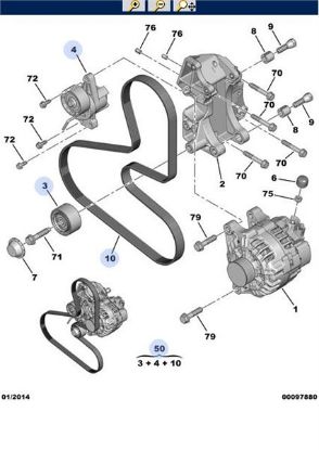 ALTERNATÖR KİTİ   206 + 1.4/1.6İ resmi