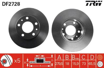 ÖN FREN DİSK AYNASI BOXER-DUCATO 94-05 resmi