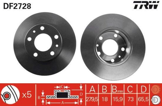 ÖN FREN DİSK AYNASI BOXER-DUCATO 94-05 resmi