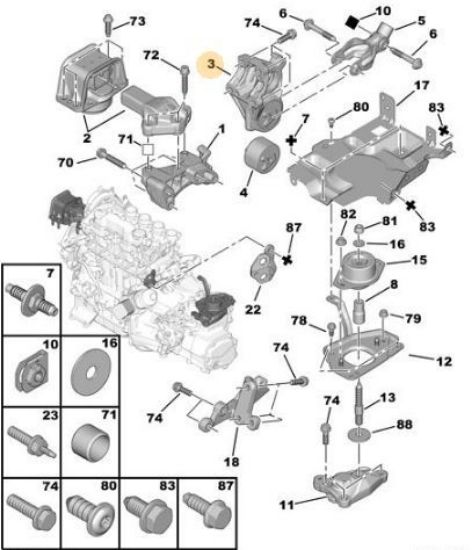 MOTOR TAKOZU PARTNER Tepee resmi