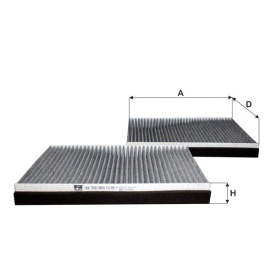 POLEN FİLTRESİ Karbon 1007-307-C2-C4 1.4/1.6 resmi