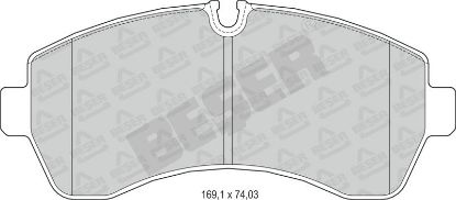 ÖN FREN BALATASI CRAFTER ÇİFT TEKER 2.5 TDI 06-> resmi