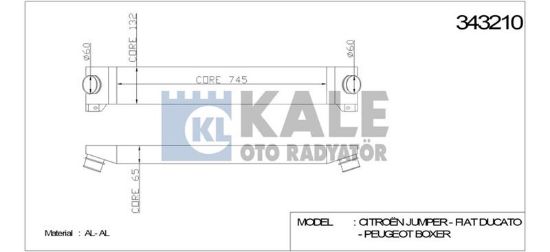 TURBO RADYATÖRÜ DUCATO-BOXER 2.2-3.0HDI resmi