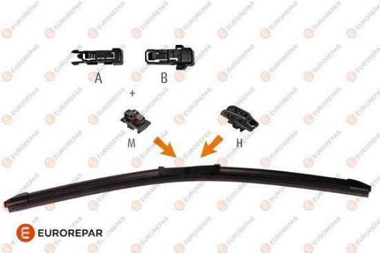 ERP DÜZ CAM SİLECEK SÜPÜRGESİ SAĞ   3008-5008 resmi