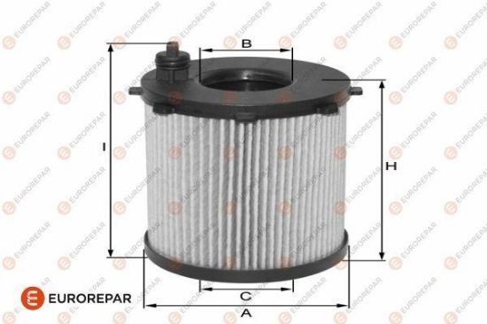 ERP YAĞ FİLTRESİ   GRANLAND-301-2008-3008-5008-RIFTER-TRANSIT-C3-C4-S40-MAZDA2-SCUDO-ASX-PROACE resmi