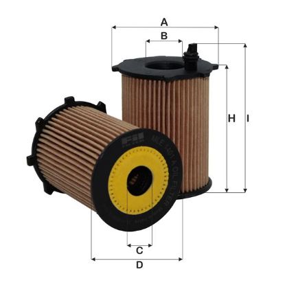 YAĞ FİLTRESİ  208-2008-301-308-3008-508-PARTNER-C3-C4-DS3-DS4-DS5-500-COMBO-CROSSLAND  1.6HDI/EURO 6 resmi