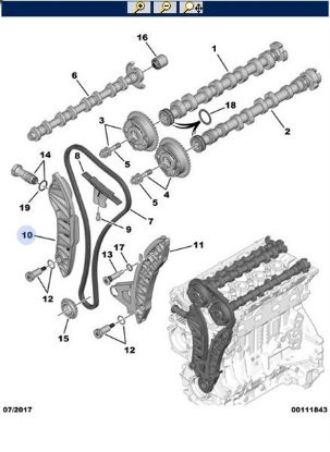 ZİNCİR GERGİ TAKOZU 308-C3 EP6 resmi