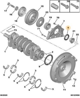 ÖN KRANK KEÇESİ BOXER 2.0HDİ EURO6 resmi