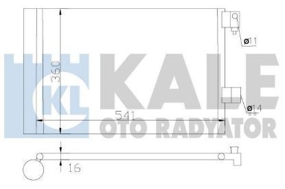 KLİMA RADYATÖRÜ 407-C5 1.6-2.0-2.2HDI resmi