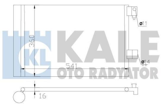 KLİMA RADYATÖRÜ 407-C5 1.6-2.0-2.2HDI resmi