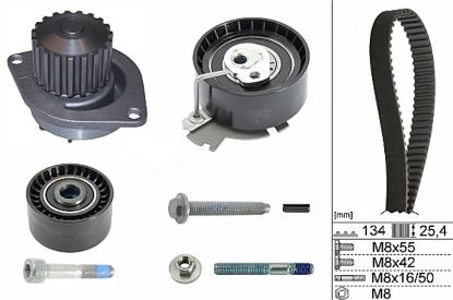 TRİGER SETİ+DEVİRDAİM KOMPLE 206 1007 207 307 308 PARTNER BERLINGO C2 C3 C4 C5 resmi