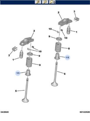 SUPAP LASTİĞİ JUMPER III  DW10FCD (2.0 HDI) resmi