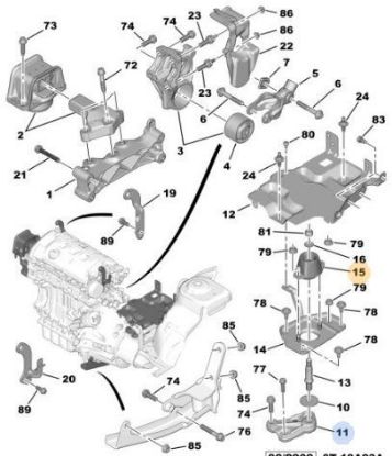 MOTOR TAKOZ SOL PARTNER-106-206-306 resmi