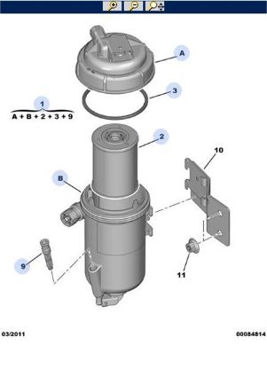 MAZOT FİLTRE KUTUSU BOXER-DUCATO-JUMPER 2.2HDI 06 resmi