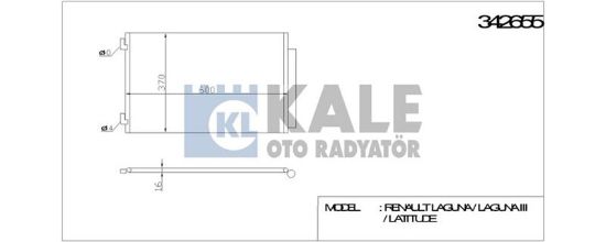 KLİMA RADYATÖRÜ 301-C ELYSEE 1.2VTİ-1.6VTİ-1.6 HDI resmi