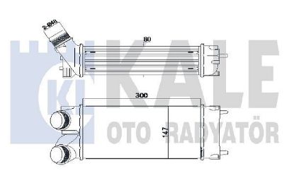 TURBO RADYATÖRÜ PARTNER B9-308-3008-5008-C4 1.6HDI resmi