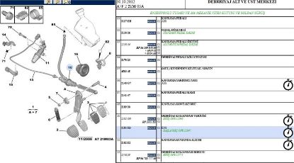 DEBRİYAJ ÜST MERKEZİ 207-C3 III resmi
