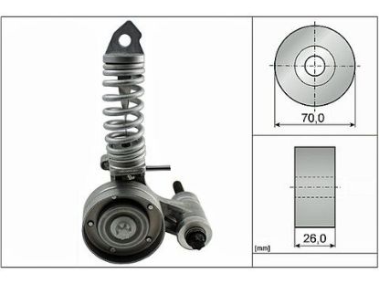 ALTERNATÖR RULMANI KÜTÜKLÜ  ASTRA-CORSA-COMBO resmi