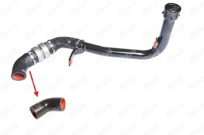 TURBO HORTUMU Küçük-Metal hariç  BOXER III  EURO5 resmi