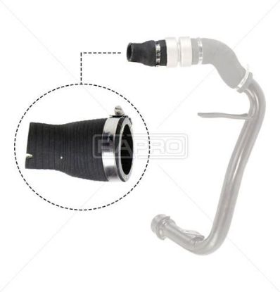 TURBO HORTUMU UÇ PARÇA SİLİKON BOXER-DUCATO 2.2 resmi