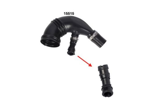 TURBO BORUSU HORTUMU  FIORINO-LINEA-500-GRANDE PUNTO-NEMO-BIPPER 1.3HDI/JTD. resmi