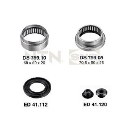 TORSİYON KİTİ SOL   206 EW10J4 resmi
