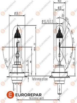 ERP H7 AMPUL 12V-55W resmi