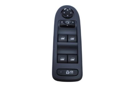 CAM AÇMA DÜĞMESİ SİYAH 308-508-C5 X7 08-10 resmi
