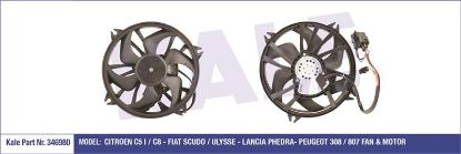 FAN MOTORU 407-C5 II BEYINLI 1.6HDI -2.0 16V-1.8 1 resmi