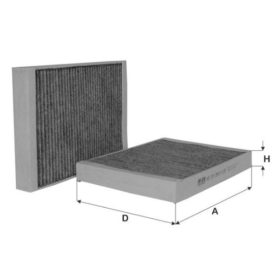 POLEN FİLTRESİ Karbon 407 1.6/2.0HDI resmi