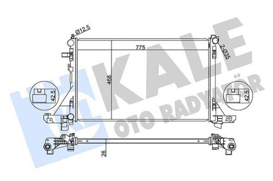RADYATÖR MASTER III-MOVANO 2.3DCI (10+) resmi