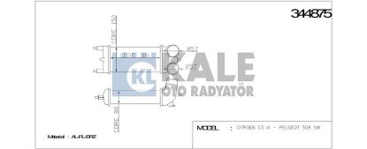 TURBO RADYATÖRÜ 508-C5 (EP6CDT) 1.6THP 16V 155) (0 resmi
