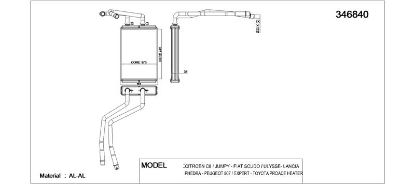 KALORİFER RADYATÖRÜ 807-EXPERT III-SCUDO III-C8 1 resmi