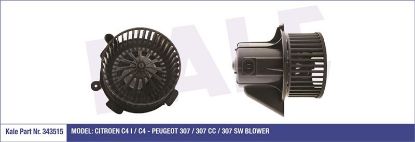 KALORİFER MOTORU 307-C4 04-10 OTOM.KLİMALI 12V resmi