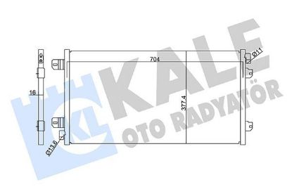 KLİMA RADYATÖRÜ MOVANO-MASTER II 2.5 DCI (03+) resmi
