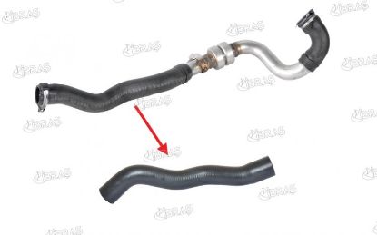 TURBO HORTUMU BÜYÜK  METAL PARÇA HARİÇ  DUSTER resmi