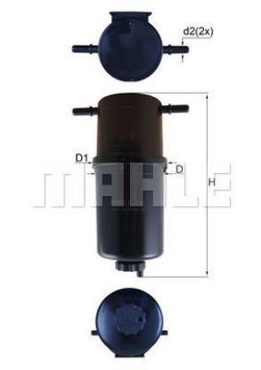 MAZOT FİLTRESİ CRAFTER 2.0TDI Euro5/CKUB/CKTB 12-> resmi