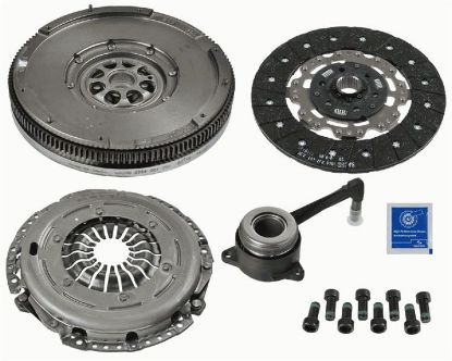 DEBRİYAJ SETİ (VOLANLI+HİDROLİK MERKEZ BİLYALI) TRANSPORTER 2.5TDI resmi