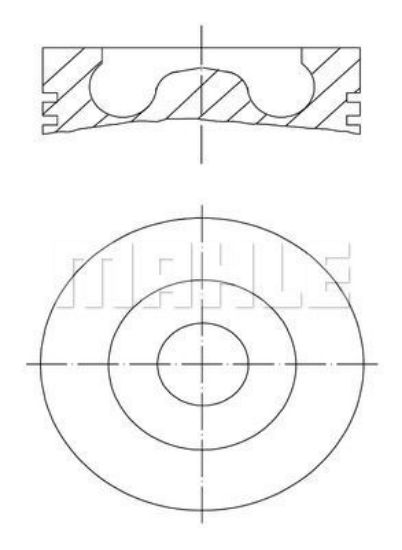 PİSTON SEGMAN 86,00mm+0,25     BOXER III-TRANSIT V347 2.2HDI/TDCI resmi